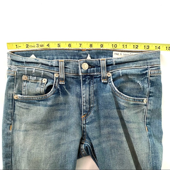 Rag & Bone Skinny Water St Jeans 26 - Picture 12 of 15